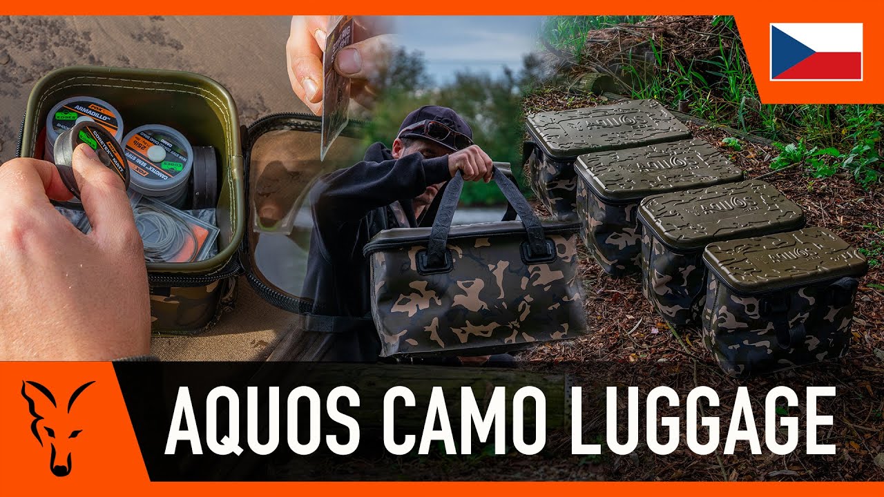 ***CARP FISHING TV CZ&SK*** AQUOS CAMO LUGGAGE