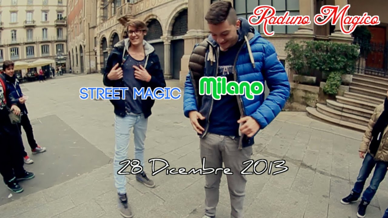Street magic in Milano #2 :: Jack Nobile, TheNewMagicWizard e MegaMagicWizard [Raduno Magico HD]