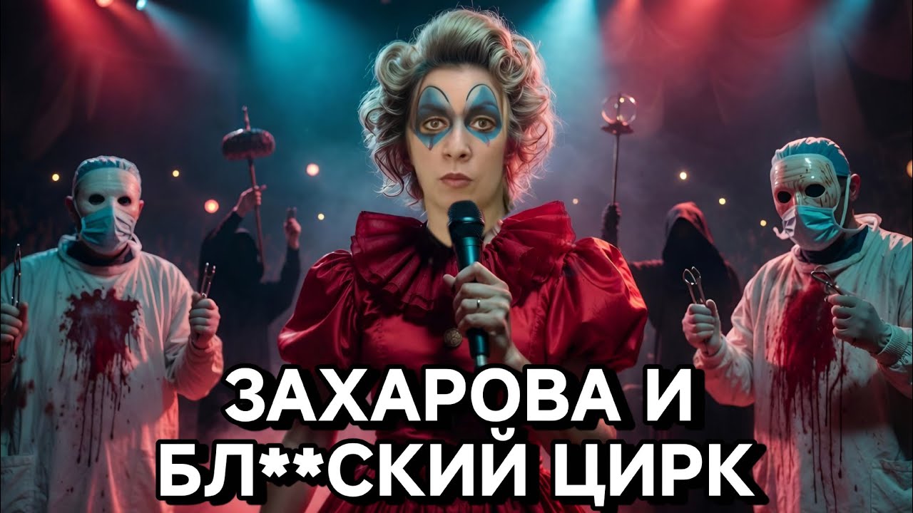 Захарова и чёрные трансплантологи. Когда МИД как ЦИРК! Пропаганда без тормозов. Антизомби