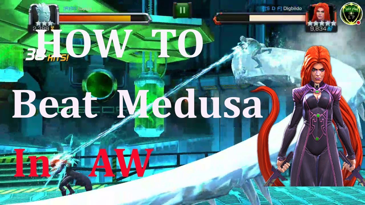 how to beat medusa easily in aw ( best champion against medusa) marvel contest of champion