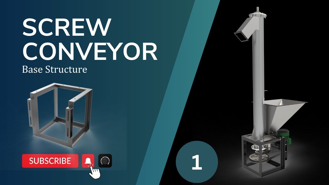 Base Structure of Screw Conveyor Design