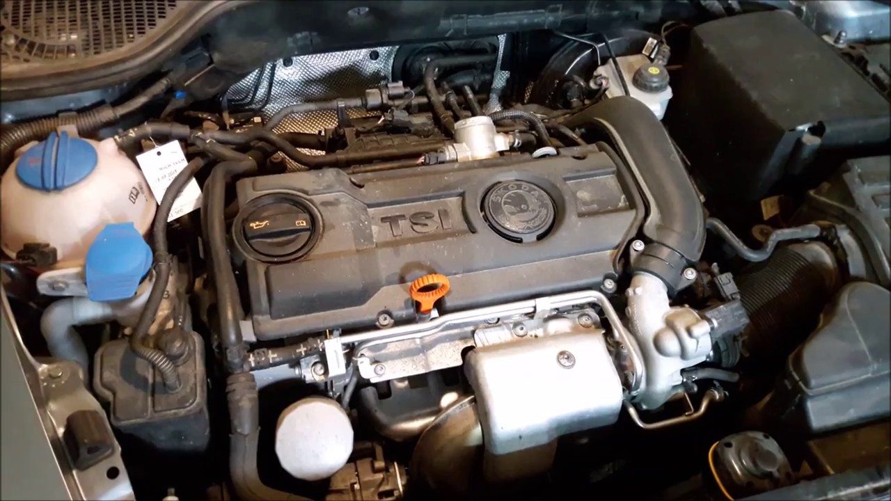 SKODA OCTAVIA 1.4 TSI płukanka silnika+wymiana oleju oraz filtrów