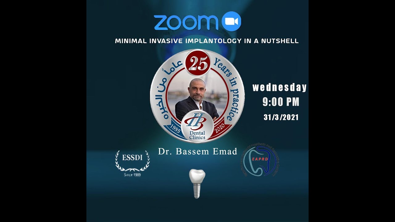 Minimal Invasive Implant Concept in a Nutshell By Dr Bassem E. Summarizing Prof. jean Pierre Arabic