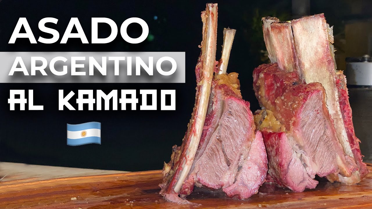 ASADO ARGENTINO al Kamado - unboxing nuevos accesorios