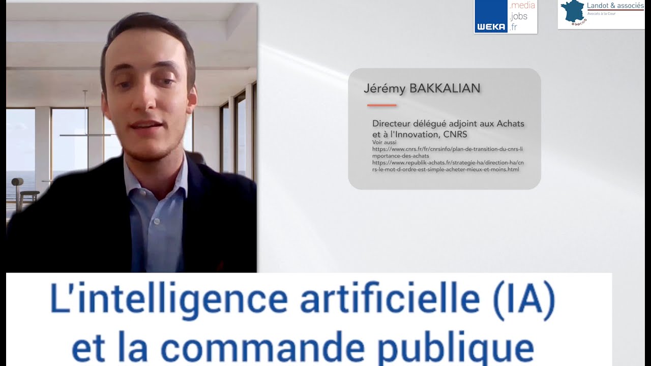 L’intelligence artificielle (IA) et la commande publique