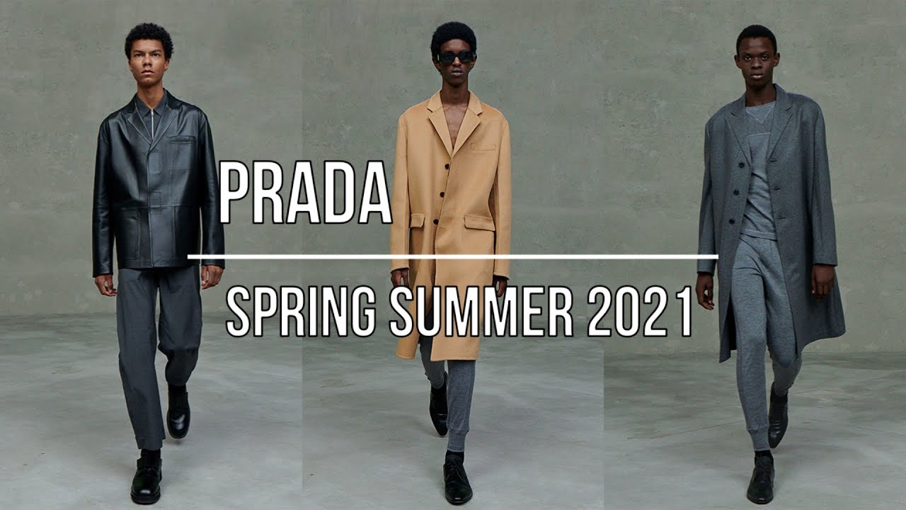 Прада Prada мужская коллекция весна лето 2021 /  Prada men fashion show spring summer 2021