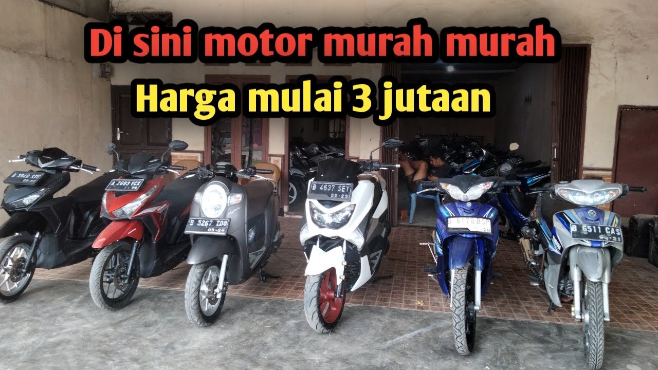 Di sini motornya murah murah 3 juta 800 sudah dapat motor⁉️