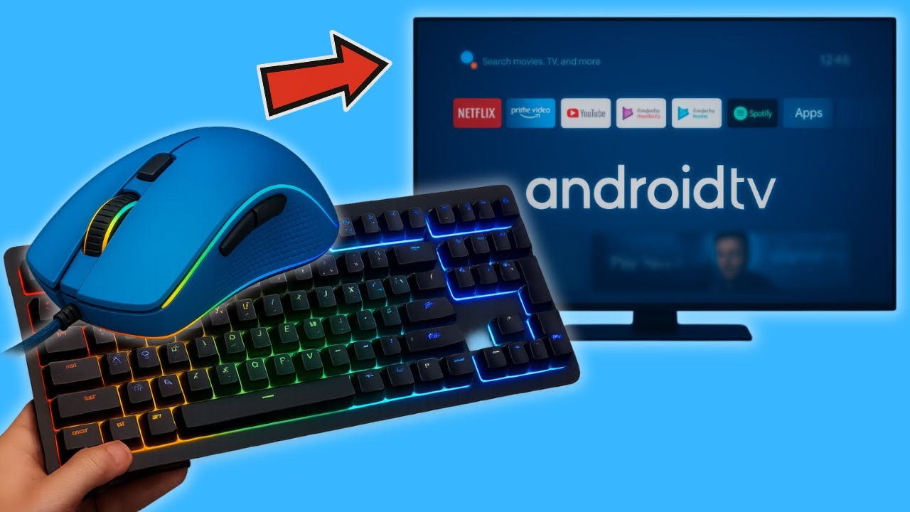 🖱️CÓMO usar TECLADO y MOUSE a SMART TV | GUÍA 2025✔️