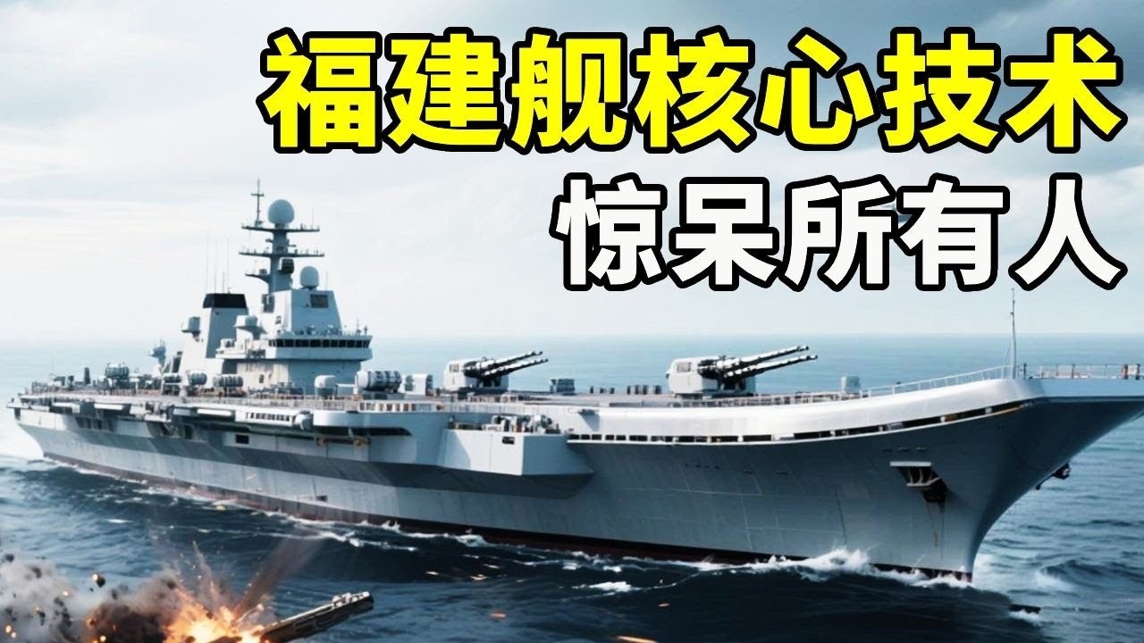 印度羡慕，欧美惊讶，福建舰核心技术竟然世界领先？！【硬核熊貓說】#科学教育 #科普知识 #科学普及