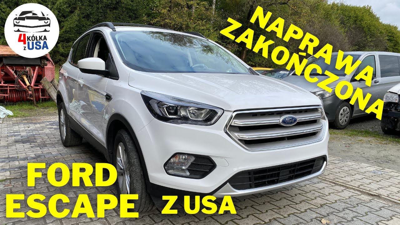 FORD ESCAPE - udało się!! NAPRAWA ZAKOŃCZONA.  Czemu obok Mustanga, Fusiona to Mega hit importowy ?