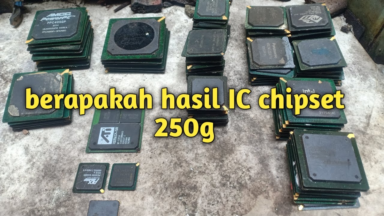 Cara olah IC chipset (list kuning)