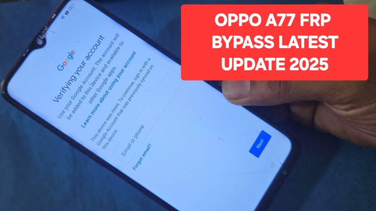 Oppo A77 (CPH2385) frp latest version 2025 | OPPO A77 frp unlock