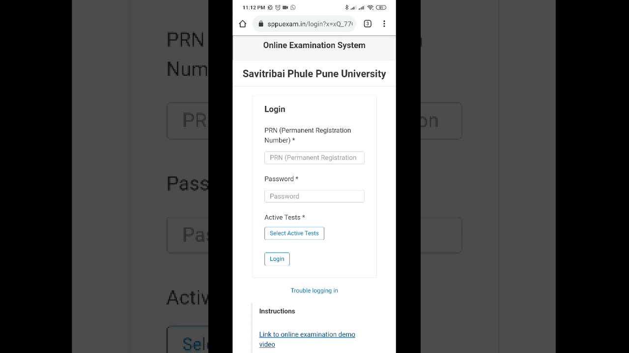 SPPU Online Examination Platform Explainer Video out