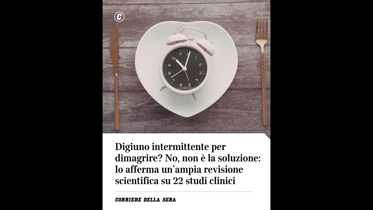 Digiuno intermittente per dimagrire? Non è la soluzione: lo afferma un’ampia revisione scientifica