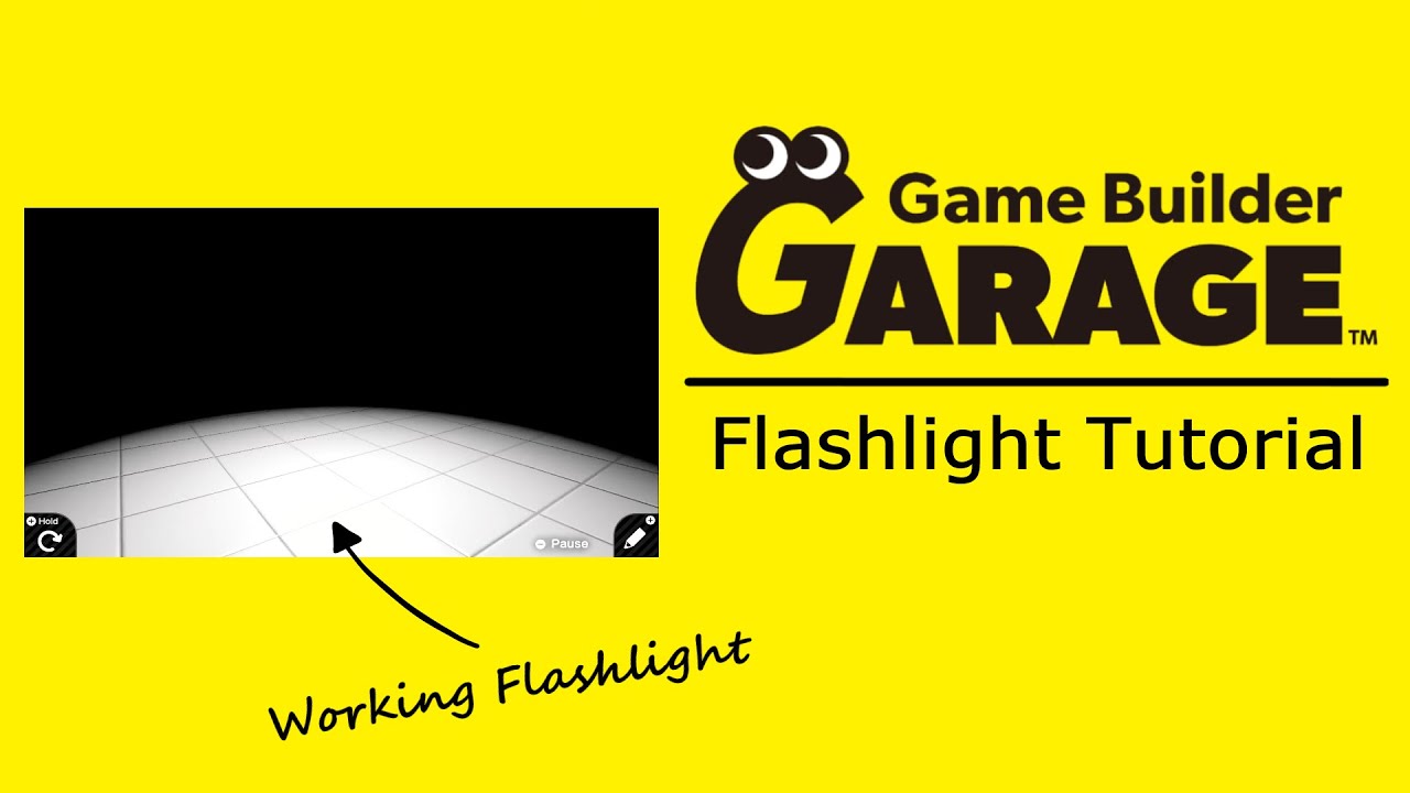 [Game Builder Garage Tutorial] Flashlight