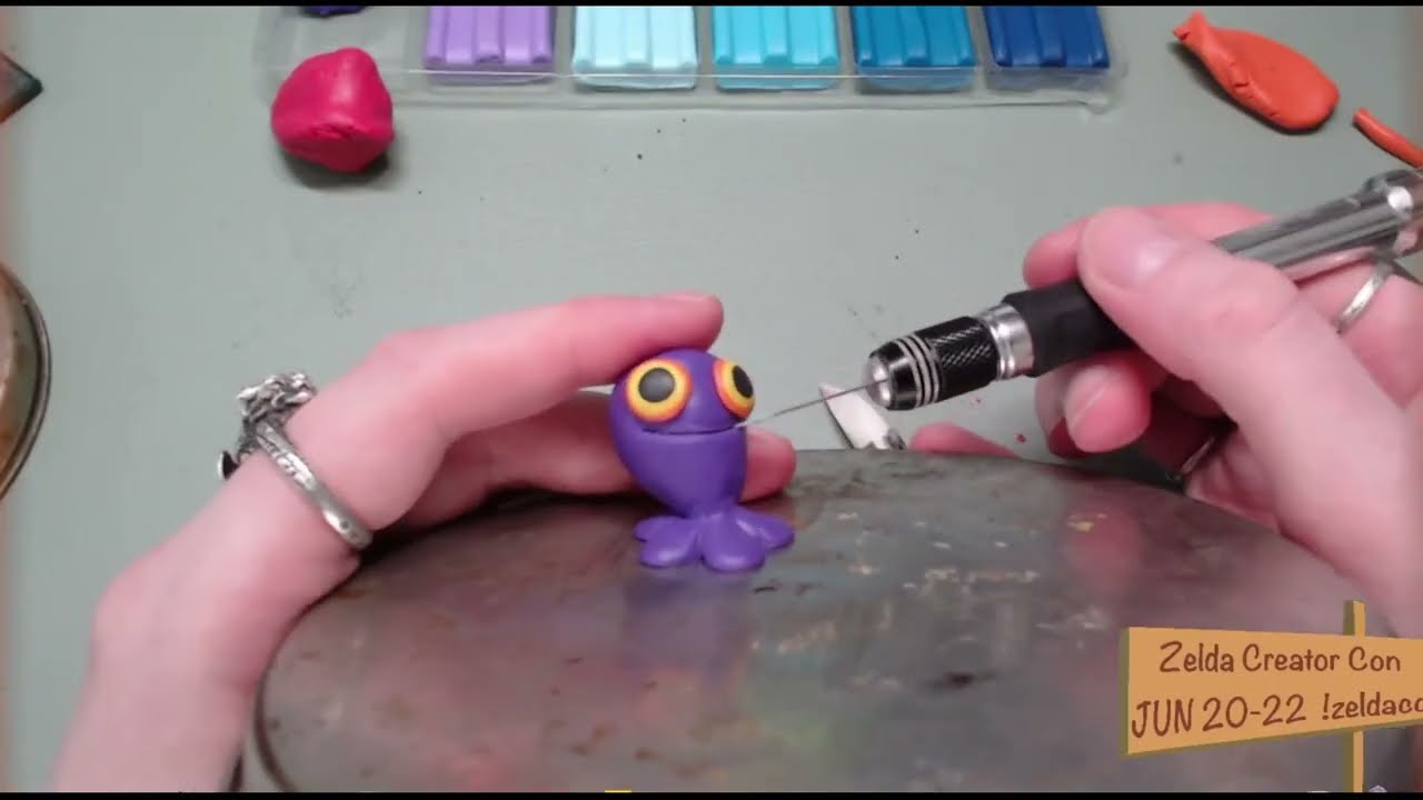Sculpting Cute Zelda Mobs