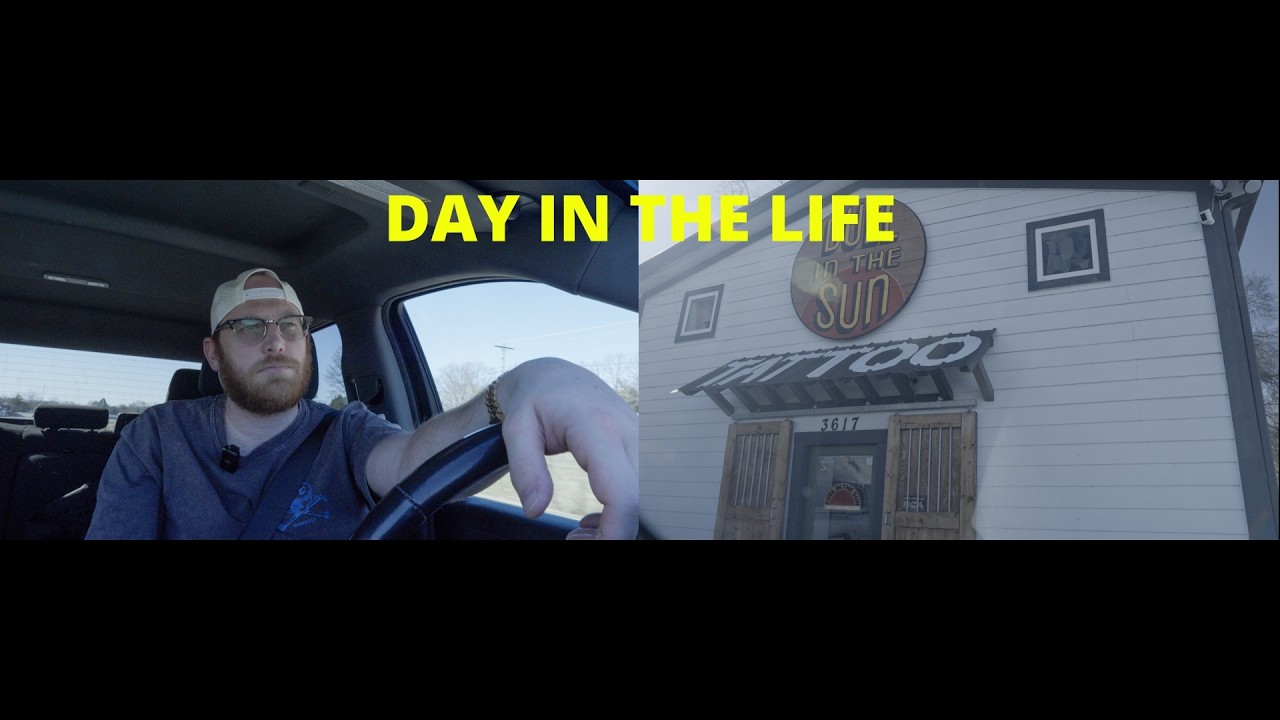 Day In The Life | Tattoo Reveal | Mini Vlog