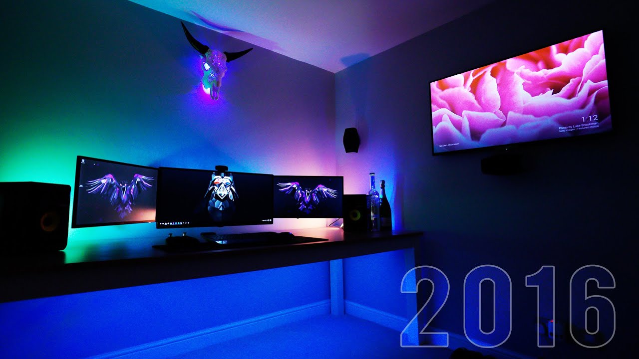 MarzBar's Ultimate Gaming Setup 2016!