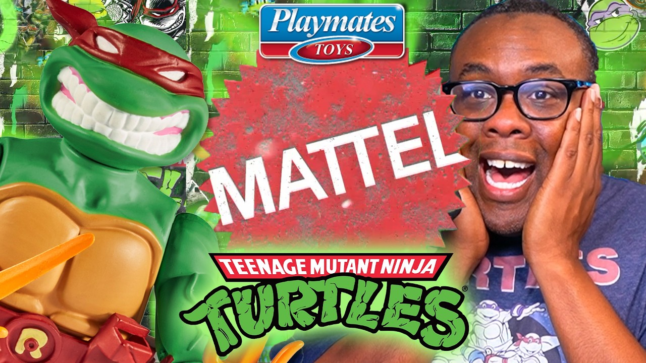 TMNT Ninja Turtles Now with Mattel?? What Does This Mean for Playmates Toys... and Power Rangers?
