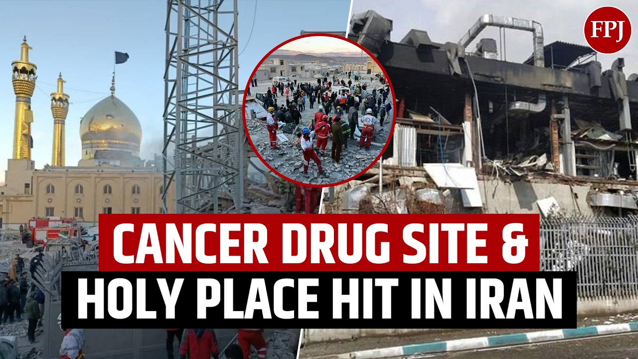 Israel-US Strikes on Iran: Cancer Drug Facility Hit, Religious Site Damaged