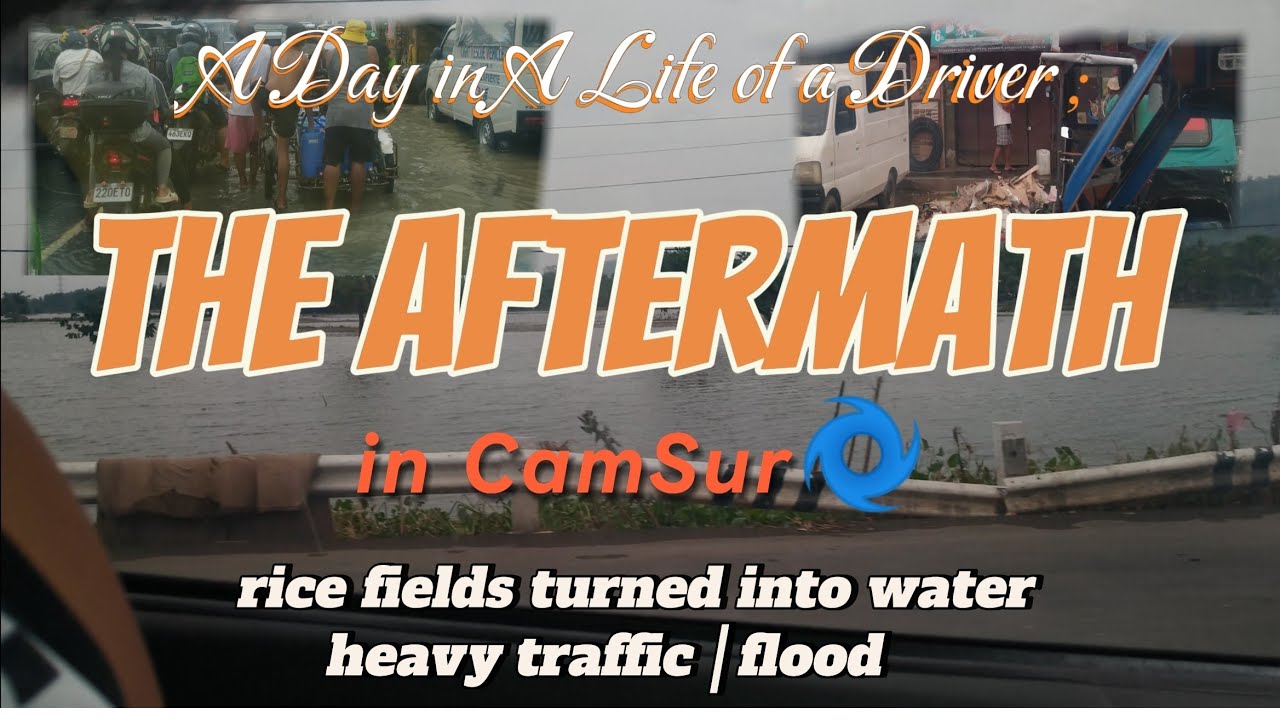 A Day in a Life Of A Driver | The Aftermath | Typhoon KristinePH