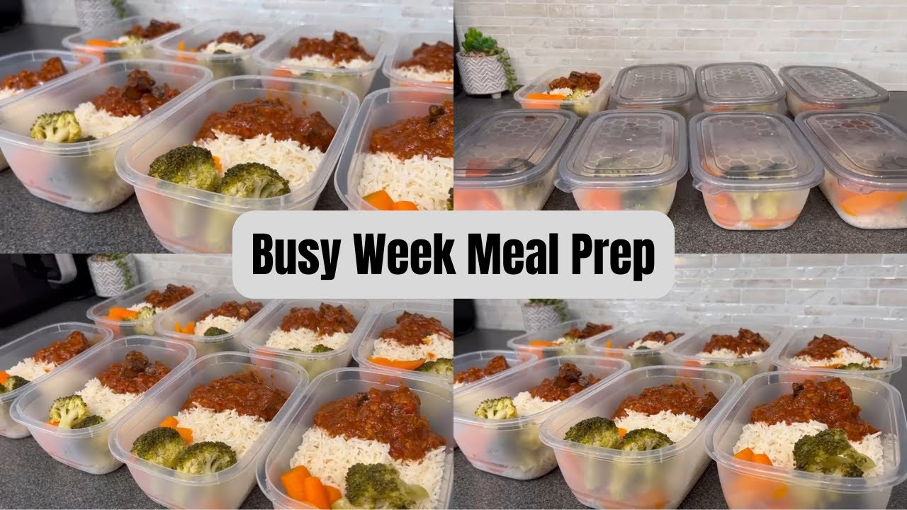 Busy Week Meal Prep | Budget-Friendly Cooking | Megshaw's Kitchen