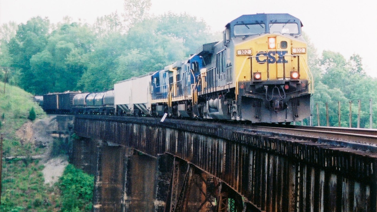 Classic CSX in Kentucky & Tennessee 2003 Part 1