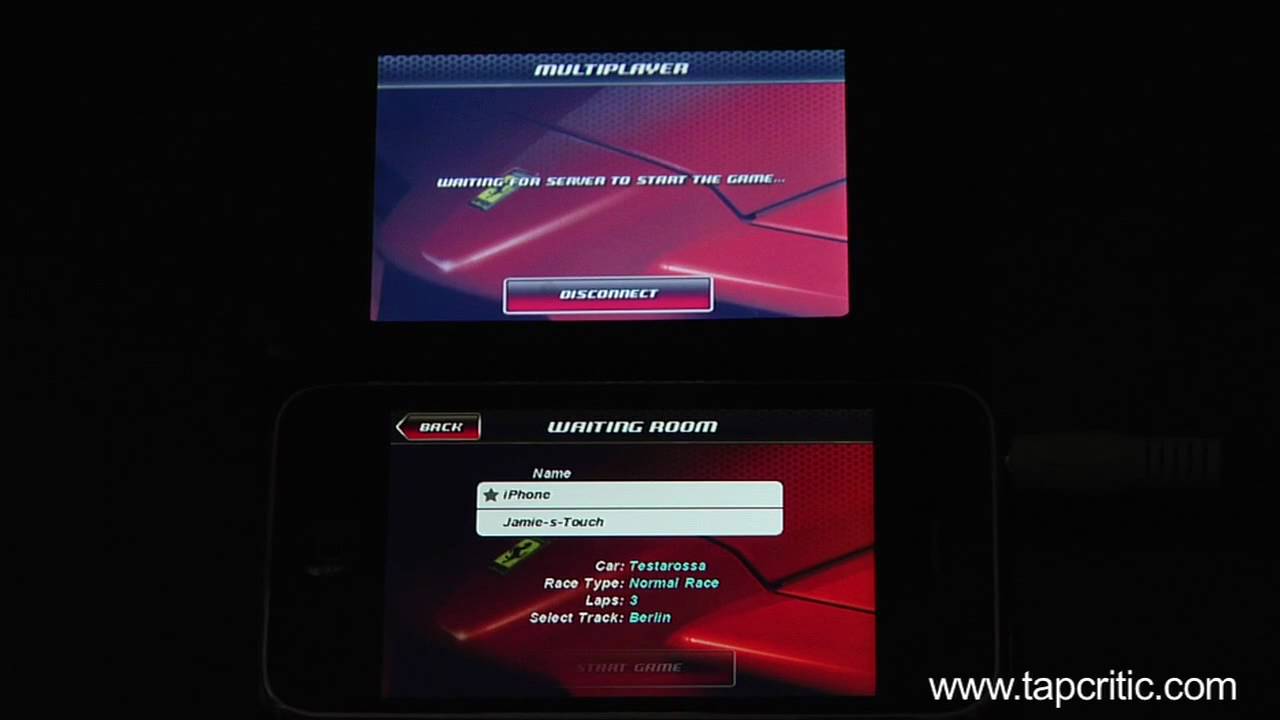 Ferrari GT iPhone / iPod Touch Review - Part 2 - Multiplayer