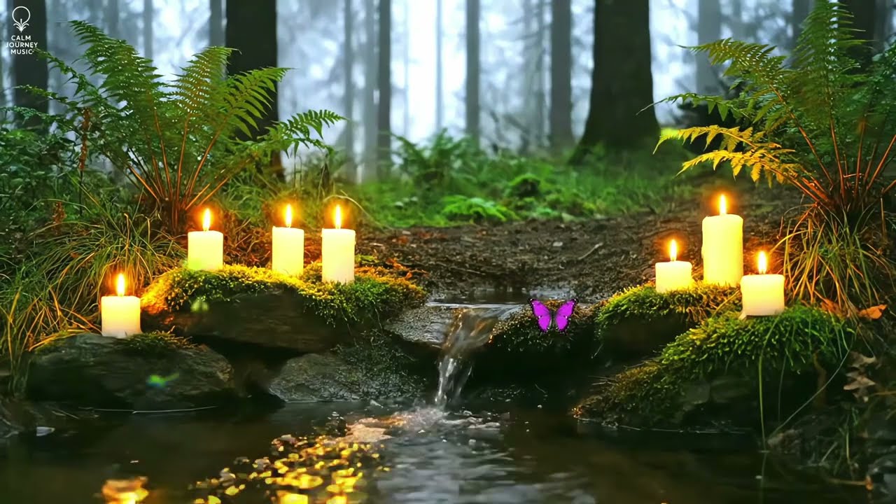 Healing Water Sounds & Relaxing Music 🌿 Calm Mind, Peaceful Heart