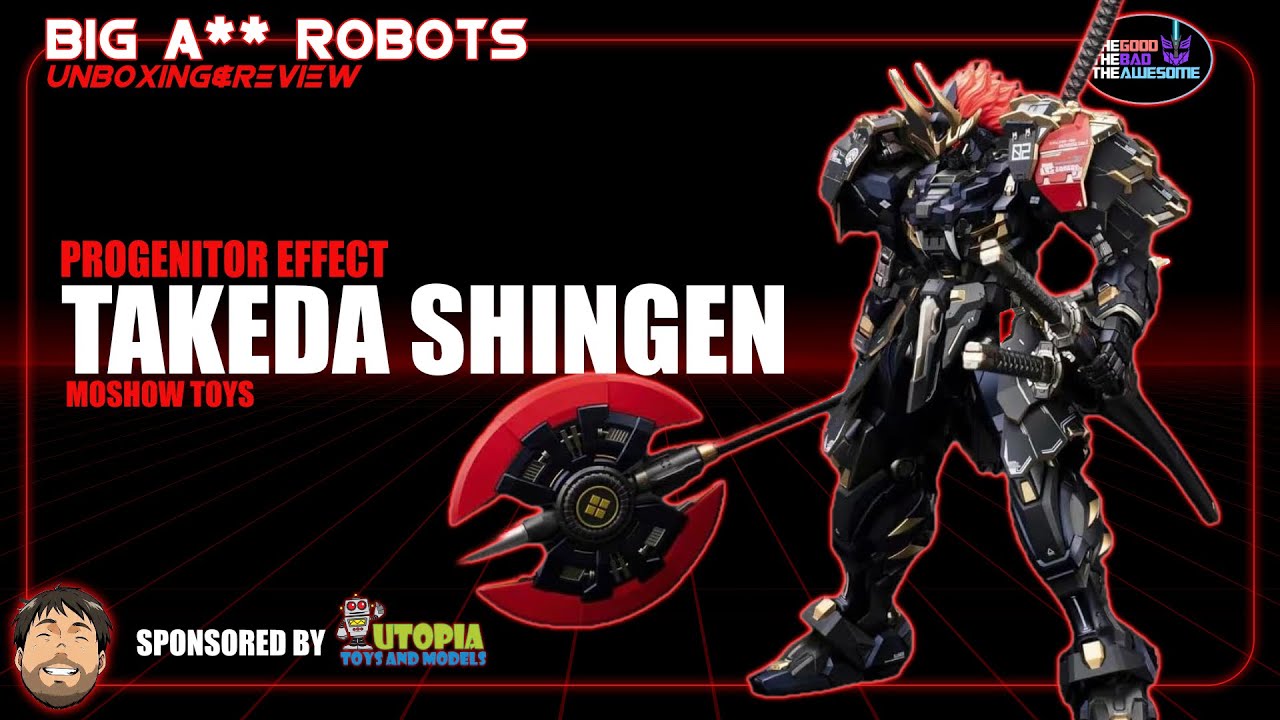 Обзор лимитированной серии Takeda Shingen от Moshow Toys — потрясающий мех, не похожий на Gundam!!!