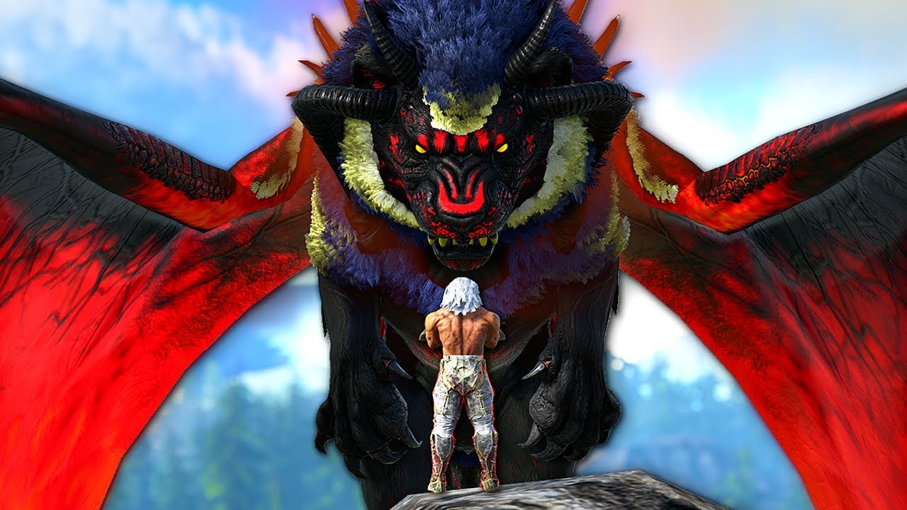 I Fought an ENORMOUS MANTICORE GOD in Hardcore ARK #40