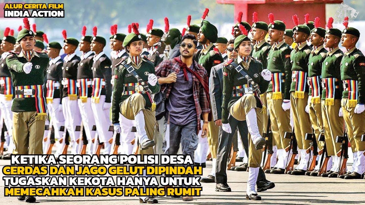 KETIKA POLISI DESA DIPINDAH TUGASKAN KEKOTA UNTUK MEMECAHKAN KASUS  || ALUR CERITA FILM INDIA ACTION