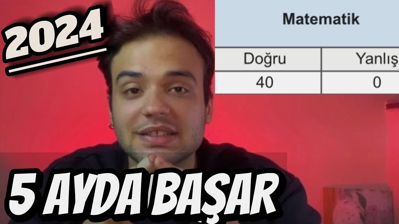 2026 Ayt Matematik Nasıl Çalışılır ? Sıfırdan 40 Nete