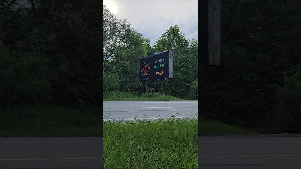 Ja mám bilbord!!! 