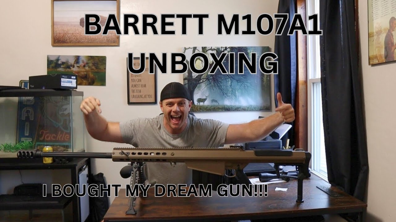 New Rifle! - Barrett M107A1 .50 BMG Unboxing