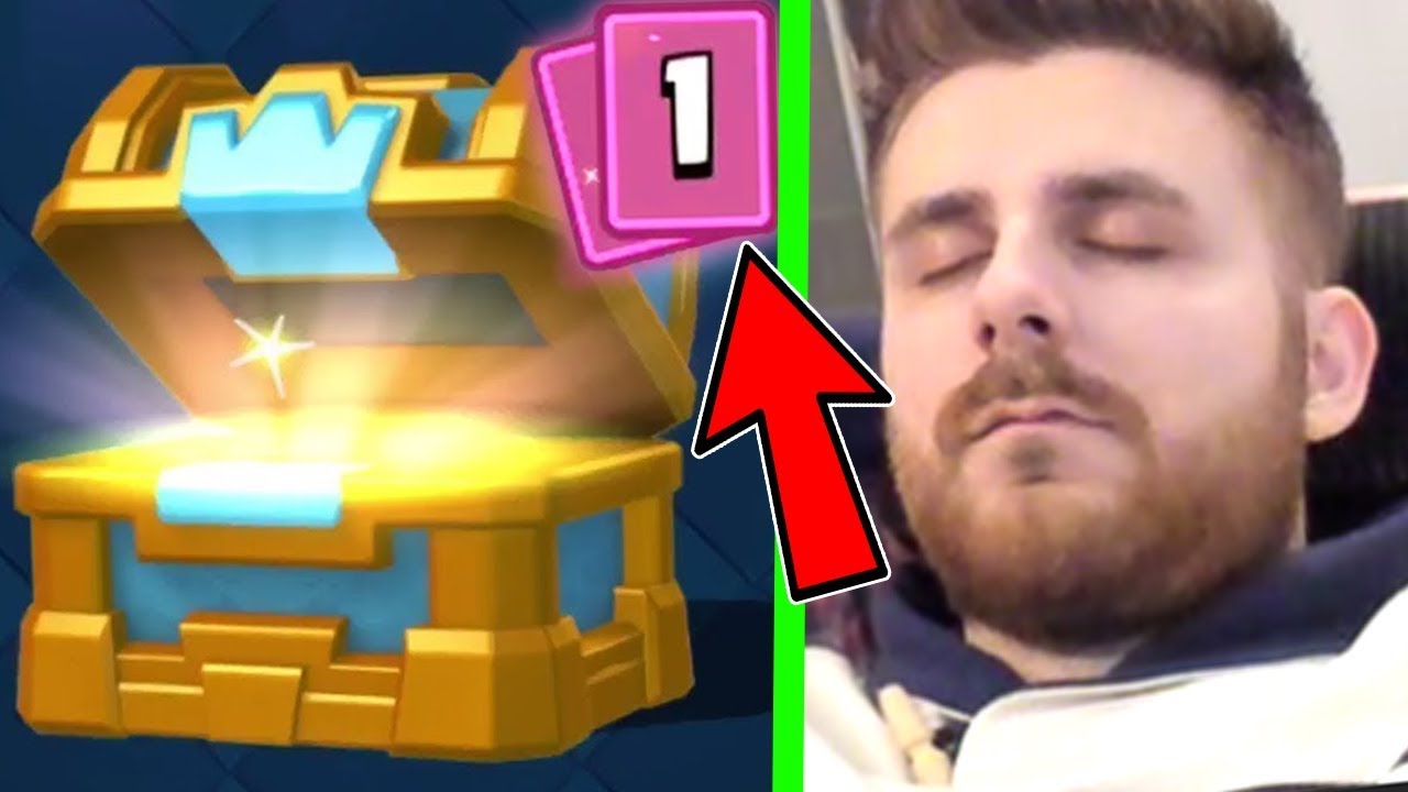 IRAPHAHELL DESCHIDE PRIMA LUI LEGENDARA DIN CROWN CHEST - CLASH ROYALE !