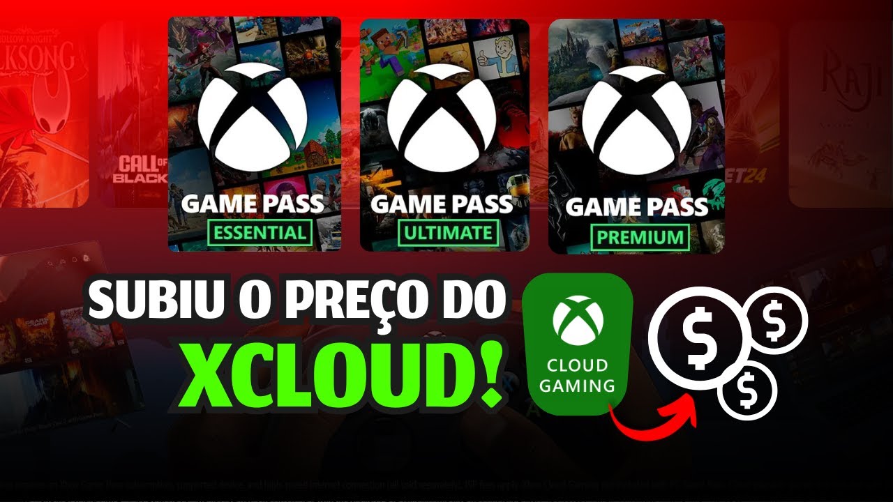 GAME PASS BARATO MORREU… FOI BOM ENQUANTO DUROU...
