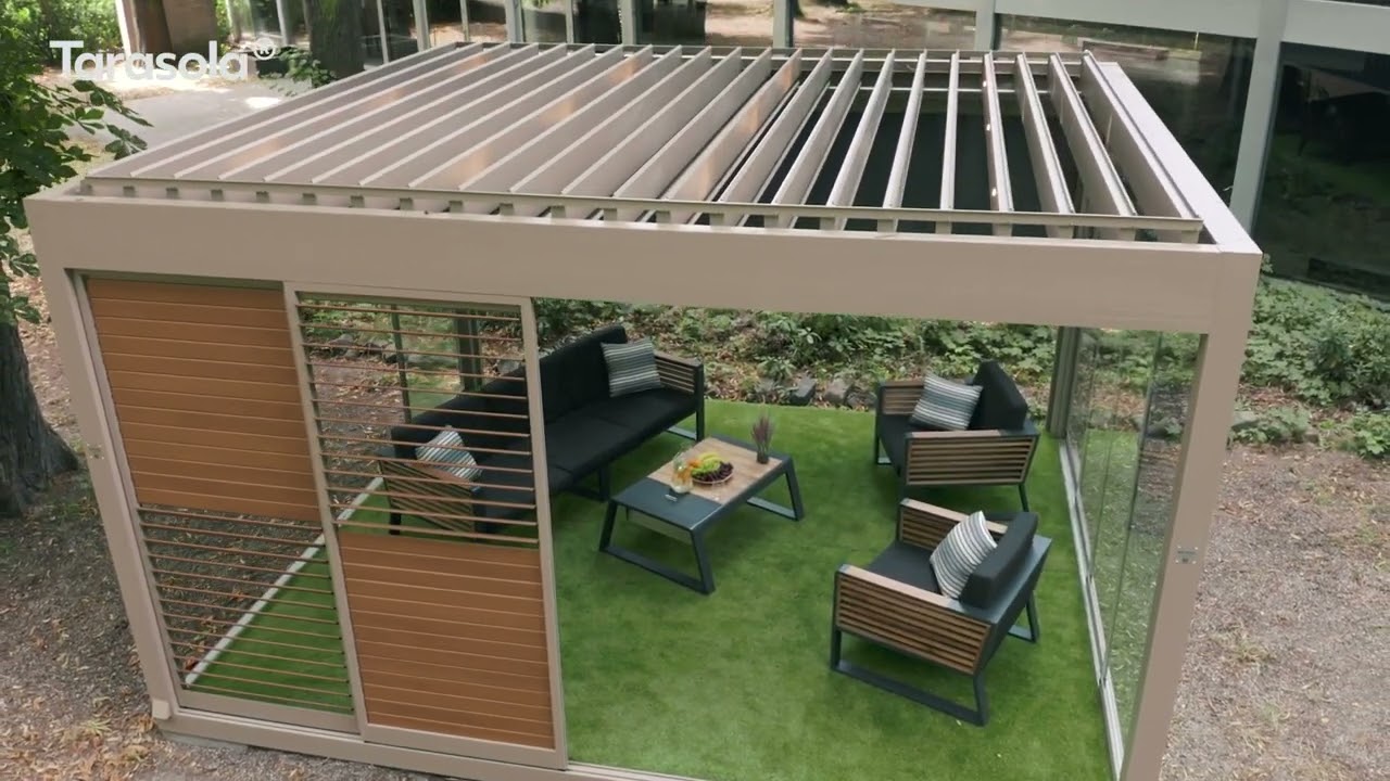 Tarasola Technic - kvalitná hliníková pergola