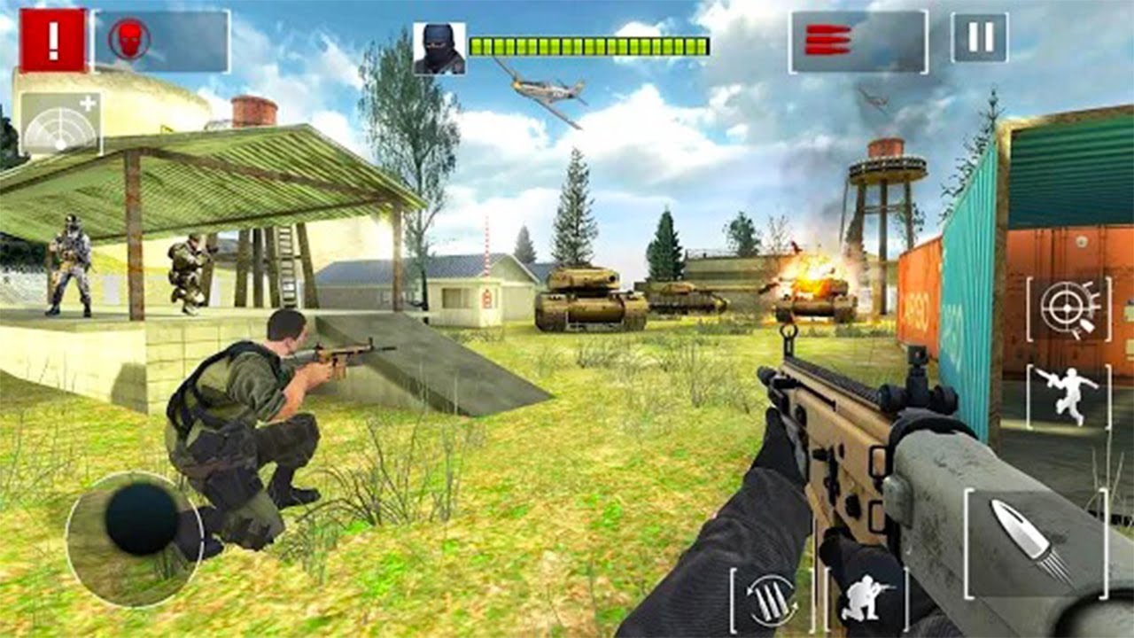 Army Commando Gun Game : Gun Shooting Games - Android GamePlay - FPS Shooting Games Android