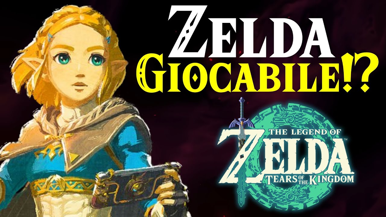 ZELDA sarà un PERSONAGGIO GIOCABILE in Tears of the Kingdom? Io credo di sì! ECCO IL PERCHÉ!!