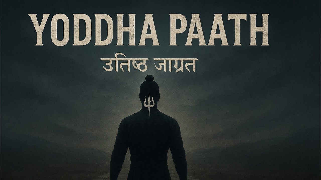 YODDHA PAATH 🔱 | Sanskrit–Hindi Warrior Rap | shiv energy | Sannatse Studios 