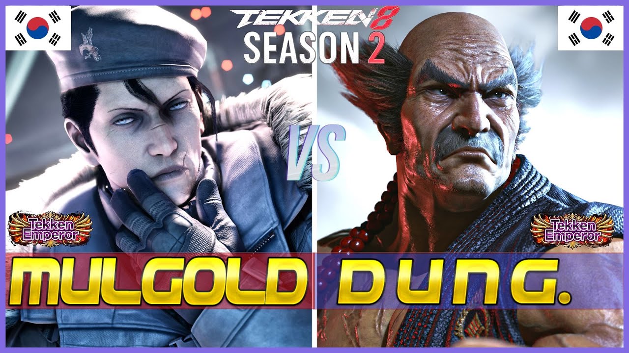 Tekken 8 Season 2 ▰ MULGOLD (Dragunov) Vs DUNG (Heihachi) ▰ High Level Gameplay