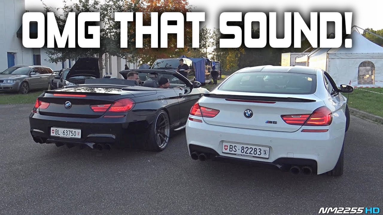 800HP BMW M6 F12 & F13 with DECAT Akrapovic Exhaust LOUD Sounds!