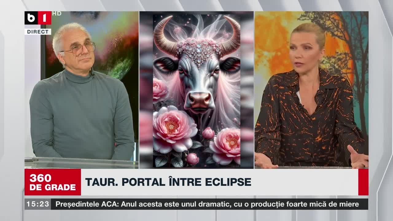 360 DE GRADE CU ALINA BĂDIC. HOROSCOP SĂPT. 14 - 20 SEPT. 2021. Invitat: Sorin Dinea.P1/2