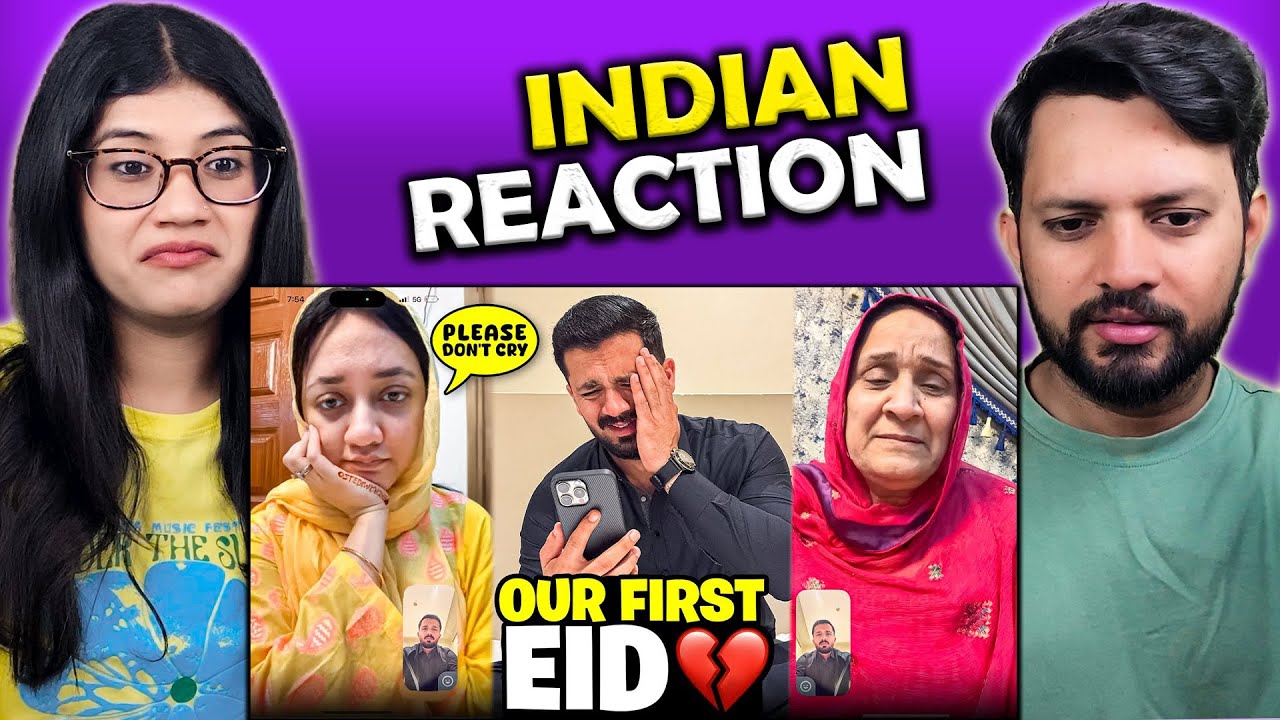 Indian Reaction on First Eid After shadi got spoiled😭 Emaan gone Emotional on Video Call💔