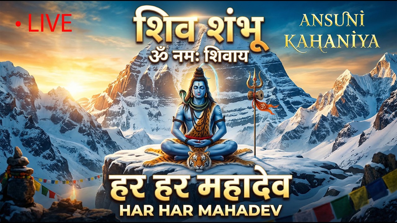 Powerful Shiva Mantra for Deep Sleep & Peace | Om Namah Shivaya | Mind Relaxing Shiva Bhajan | lo-fi