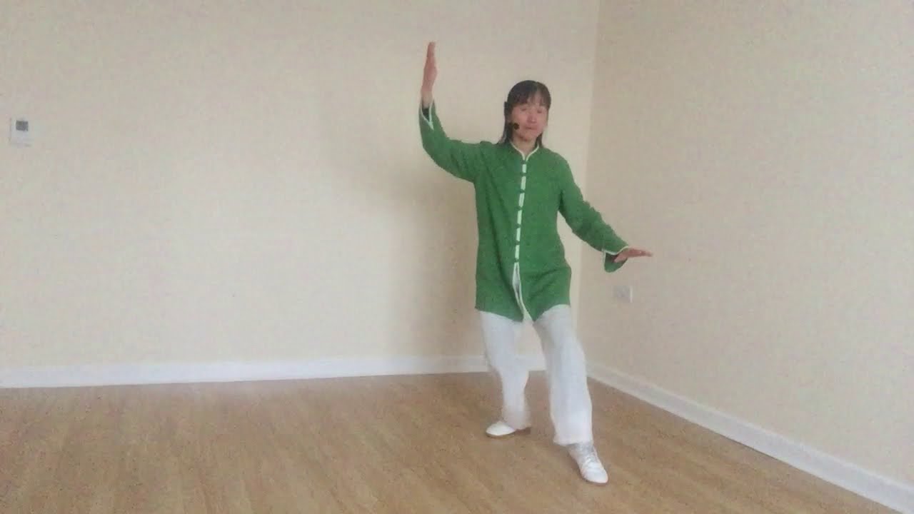 Yang Tai Chi 24 Form, instructional step by step:White Crane Spread Its Wings