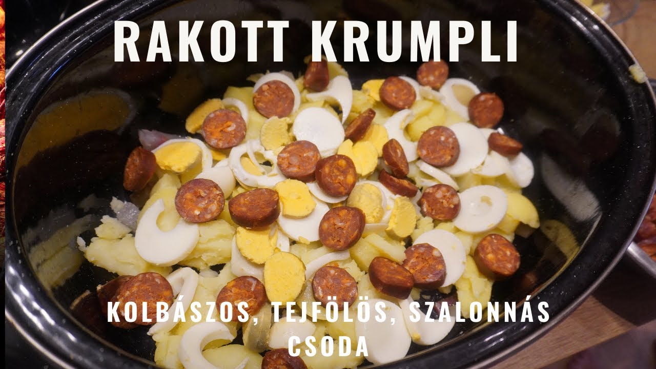Rakott krumpli elképesztően finom. Ahogy én szeretem
