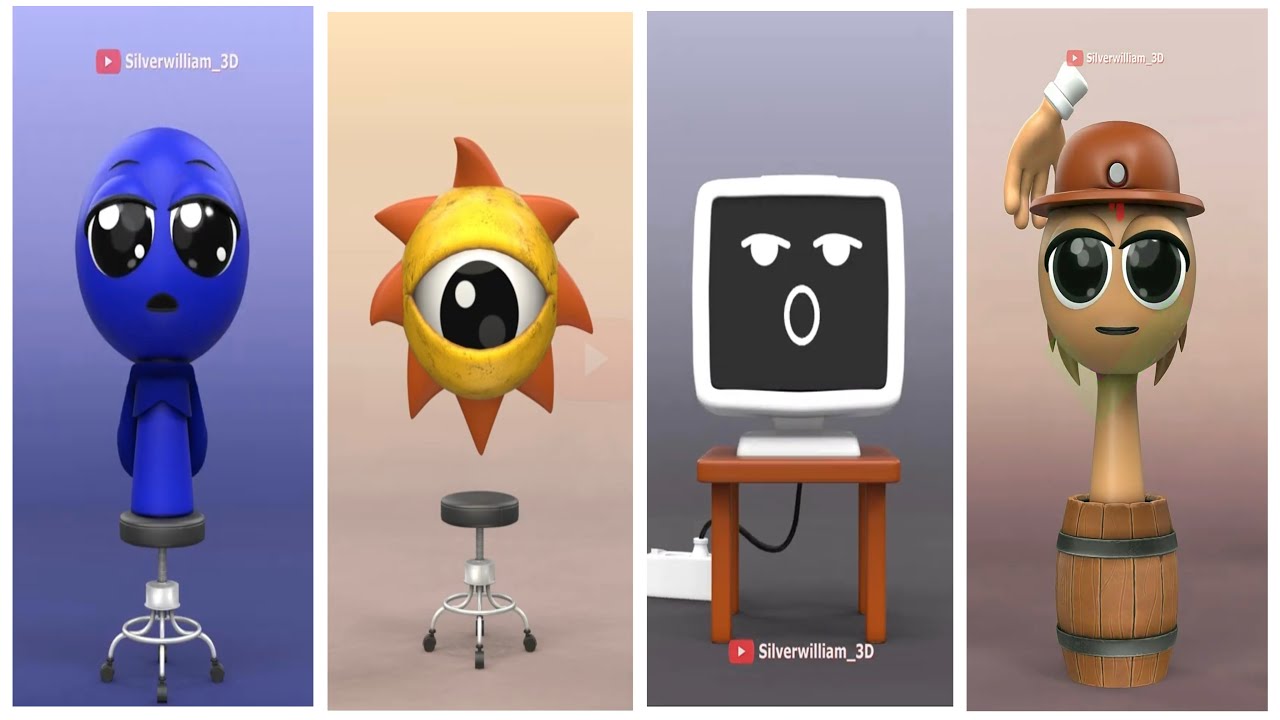 OH NO! HELP SUPRUNKİ- Sun and Computer and Tunner Incredibox Sprunki Animatsion 
