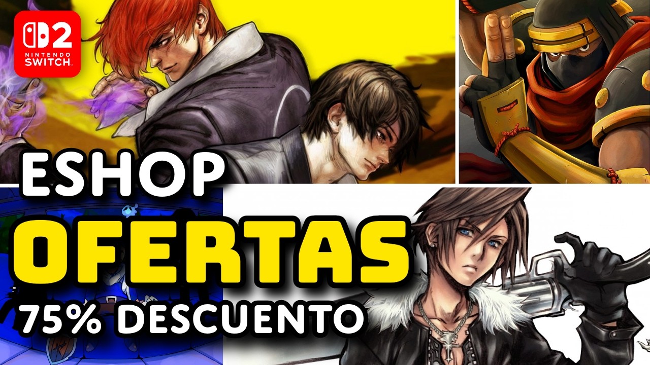 JUEGOS en OFERTA con hasta un 75% en la Eshop de NINTENDO SWITCH - Eshop sale gameS